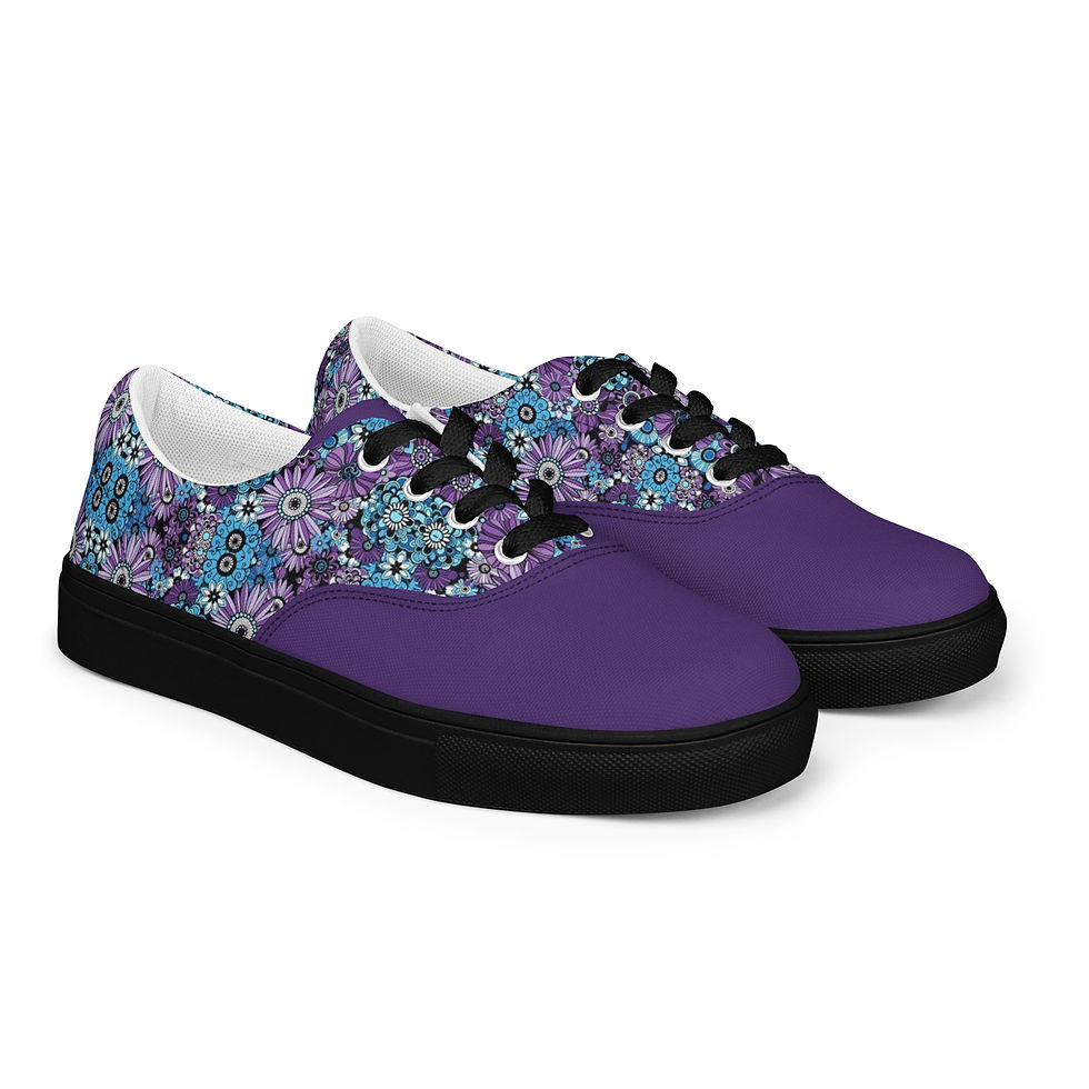 Miniature : Women’s lace-up shoes Street Syndicate Edition Purple Edition