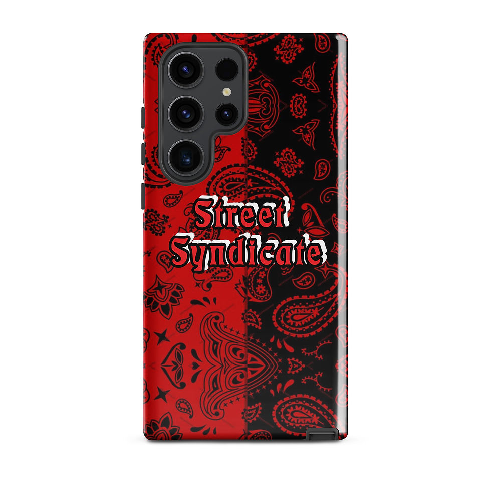 Miniature : Tough case for Samsung® Street Syndicate Bandana RedBlack