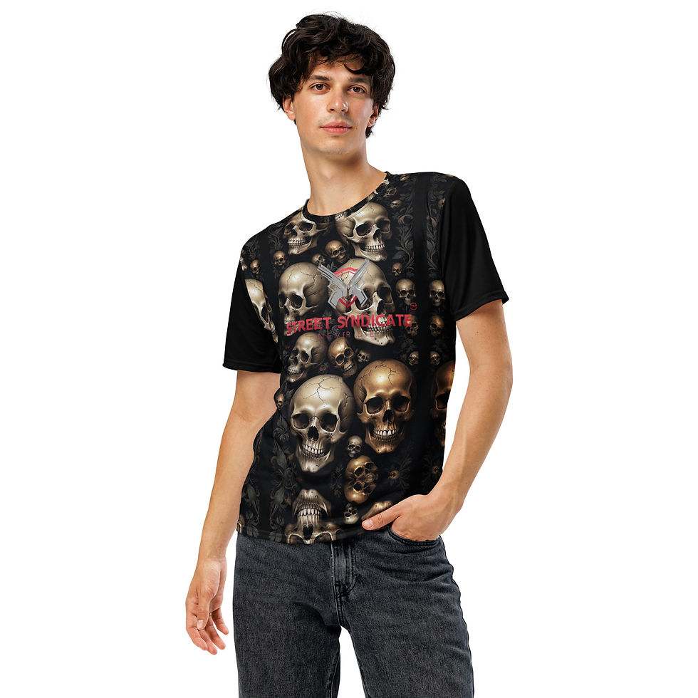 Miniature : Men's t-shirt Street Syndicate Edition skull