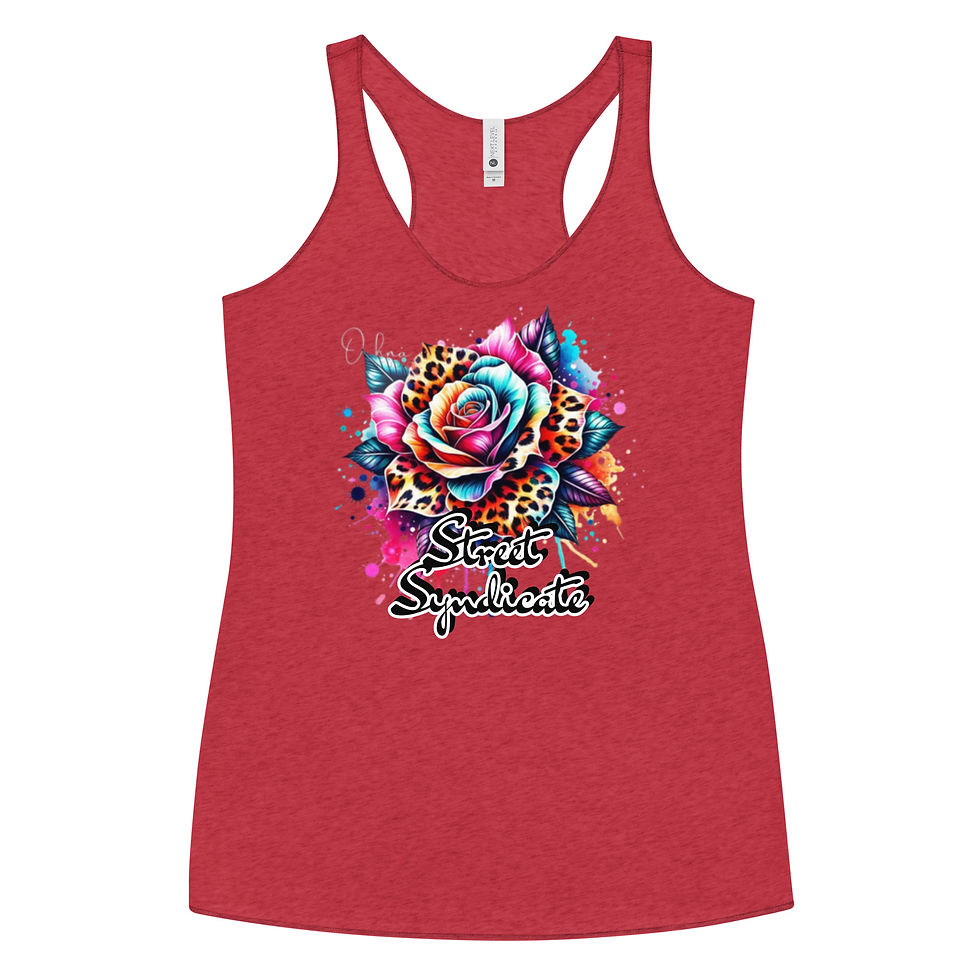 Miniature : Women's Racerback Tank Street Syndicate