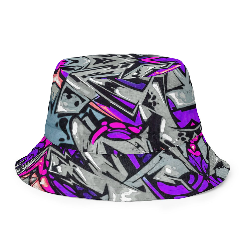 Miniature : Reversible bucket hat Street Syndicate graffiti edition