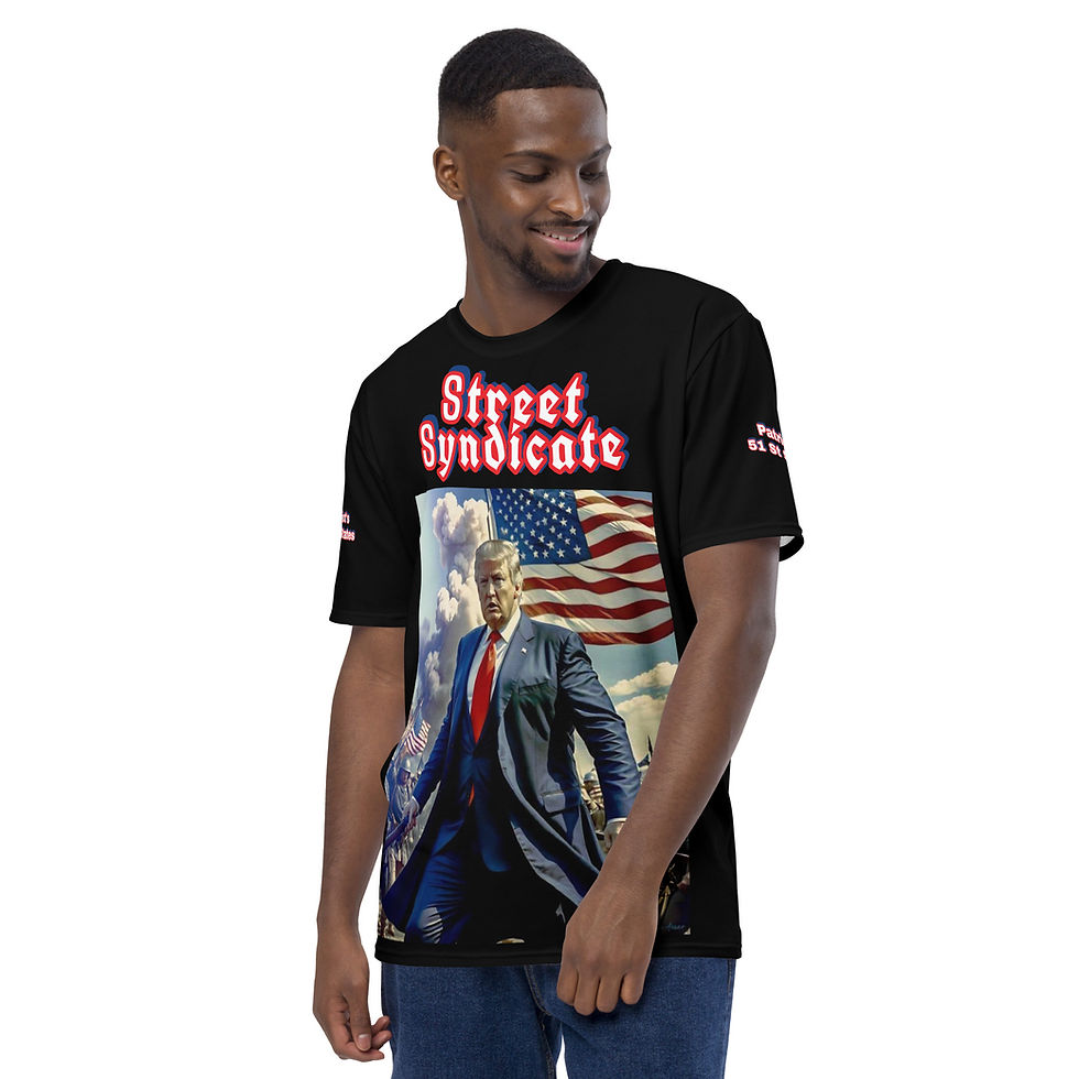Miniature : Men's t-shirt Street Syndicate Edition Trump Make Canada an american states