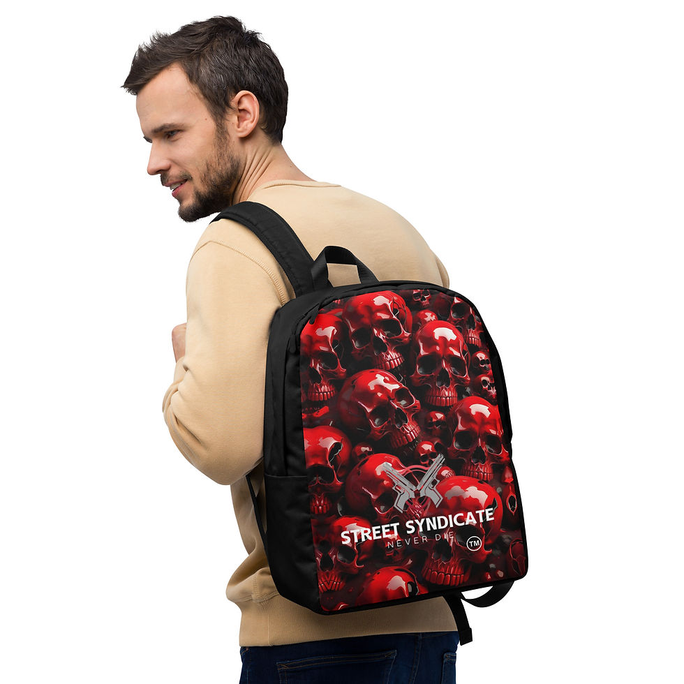 Miniature : Minimalist Backpack  Street Syndicate Skully Edition