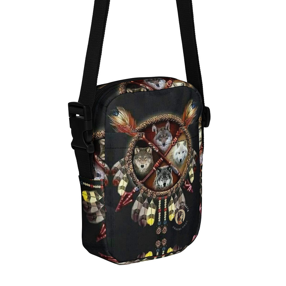 Miniature : Utility crossbody bag Street Syndicate Native american Design Edition