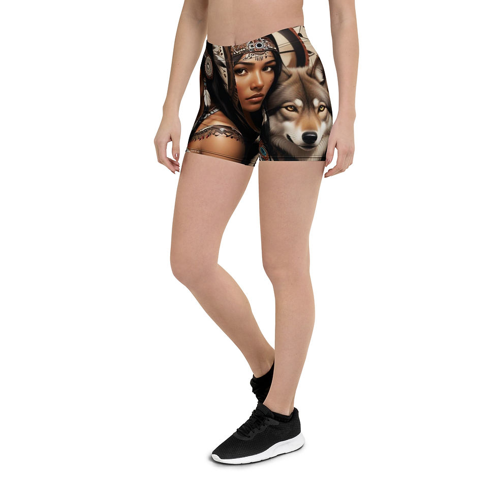Miniature : Shorts Street Syndicate Native American Girl