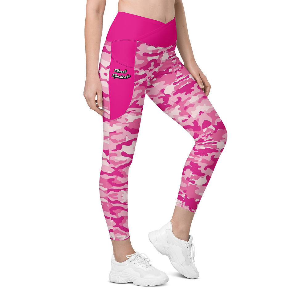 Miniature : Leggings with pockets Street Syndicate Pink Army