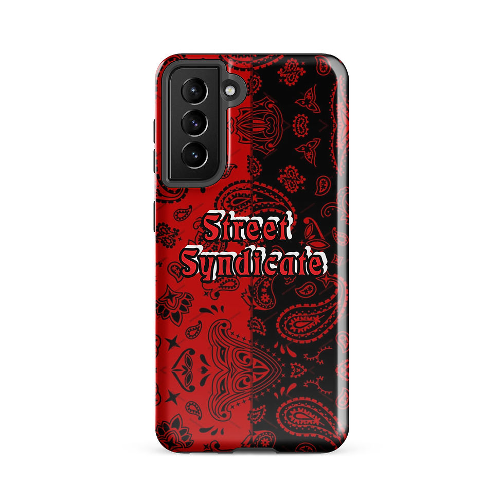 Miniature : Tough case for Samsung® Street Syndicate Bandana RedBlack