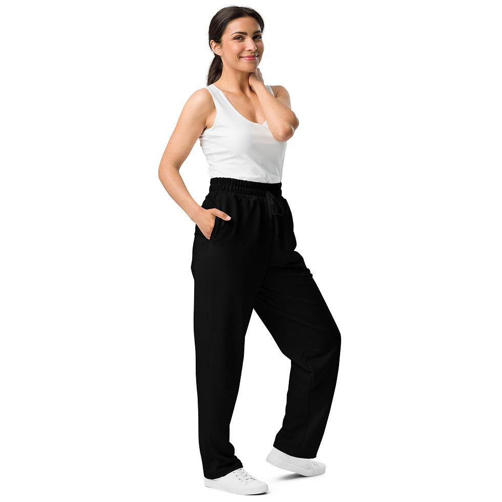 Miniature : Wide-leg joggers Street Syndicate Black Jogg