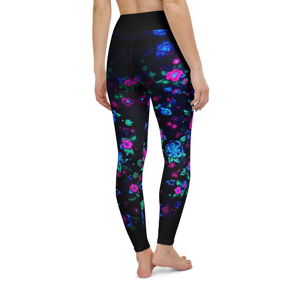 Miniature : Yoga Leggings Street Syndicate Beautiful Flower Edition