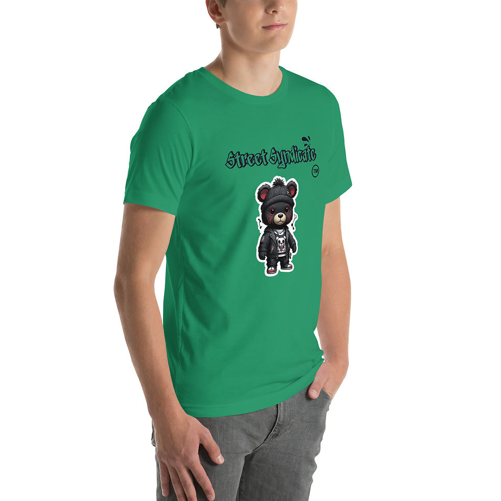 Miniature : Unisex t-shirt Street Syndicate face your fear