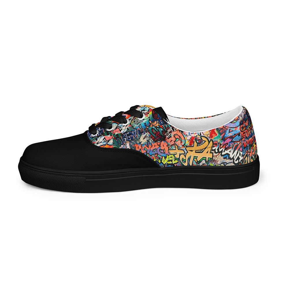 Miniature : Men’s lace-up shoes Street Syndicate Grafitti