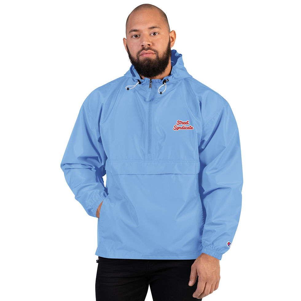 Miniature : Embroidered Champion Packable Jacket Street Syndicate