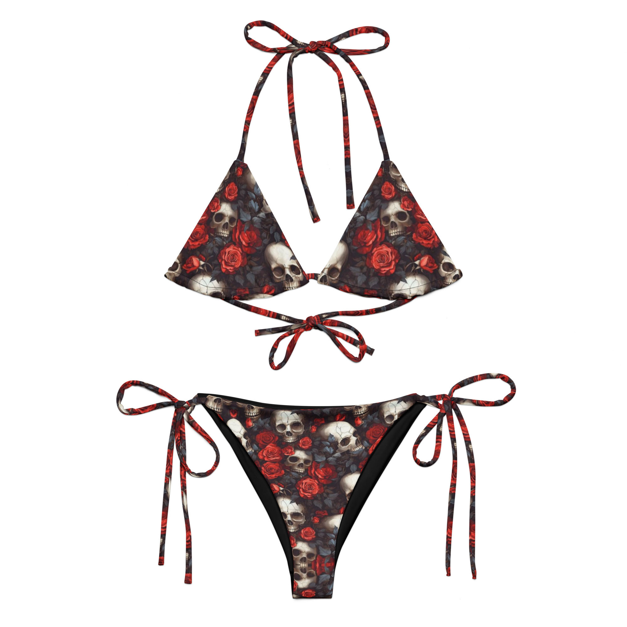 String bikini Street Syndicate skull Edition