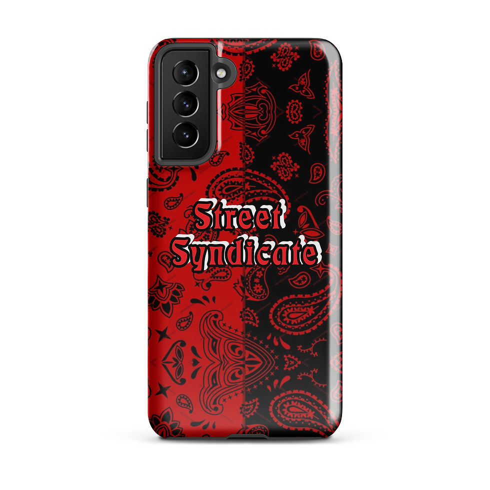 Miniature : Tough case for Samsung® Street Syndicate Bandana RedBlack