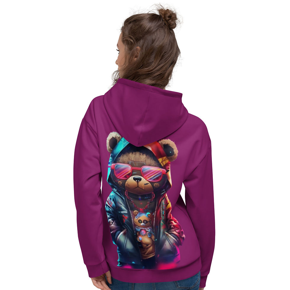 Miniature : Hoodie Street Syndicate Purple Bear Edition