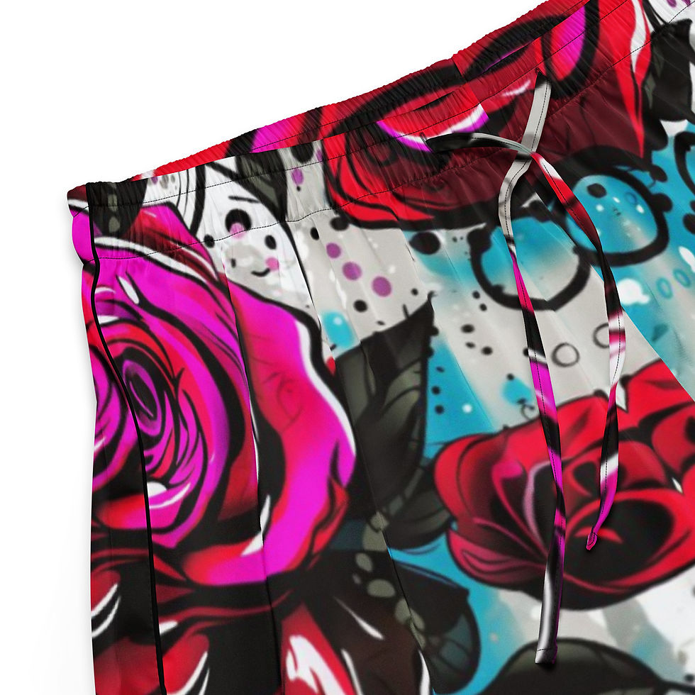 Miniature : Women’s pajama shorts Street Syndicate Flowers