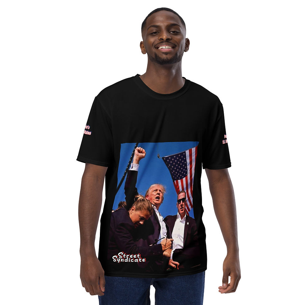 Miniature : Men's t-shirt Street Syndicate Edition Trump Make Canada an american states