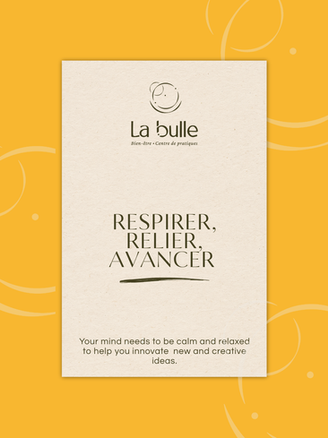 Logo  identité visuelle espace bien-être yoga Studio Inceptia graphiste Lyon