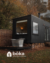 Identité visuelle pour une marque de studios de jardin 100% française : la création de Bôka