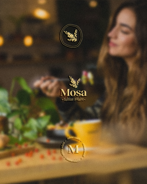 Identité visuelle restaurant méditéranéen premium luxe par Studio Inceptia Graphiste