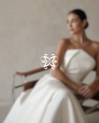 Identité visuelle mariage luxe premium par Studio Inceptia Graphiste La Sève Dressing de mariage