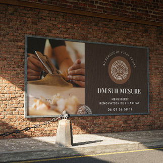 graphiste lyon freelance design maquette site logo affiche mensuisier menuisier