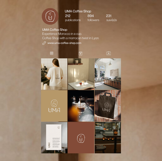 Feed Insta graphiste coffe shop logo coffee shop identité visuelle coffee shop