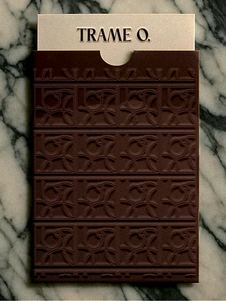 Pattern de marque architecte d'intérieur — design premium graphiste studio inceptia