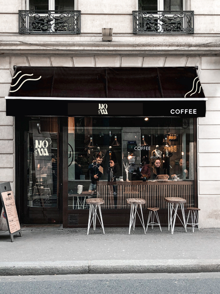 Graphiste spécialisée coffee shop Studio Inceptia