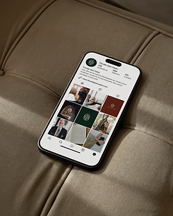 Feed Instagram Faculté Jean Calvin créé par Alison Robert fondatrice Studio Inceptia