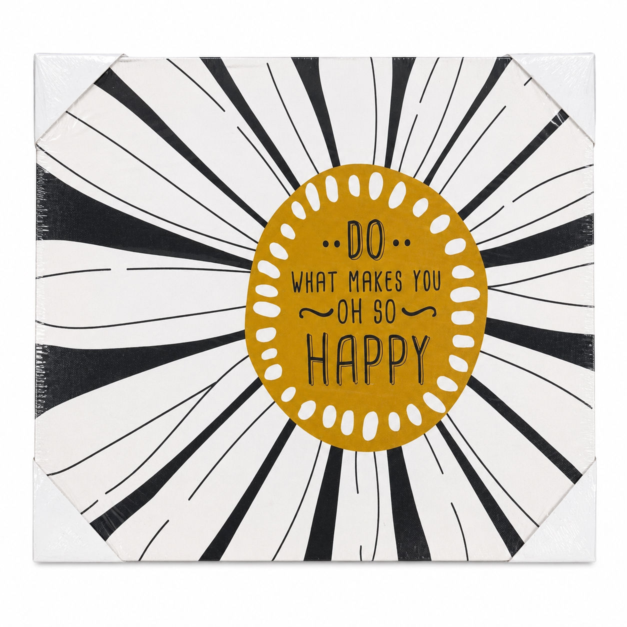 Canvas wall art “Do what makes you oh so happy”