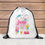Thumbnail: Mermaid Unicorn Personalised Kid's Gym Bag