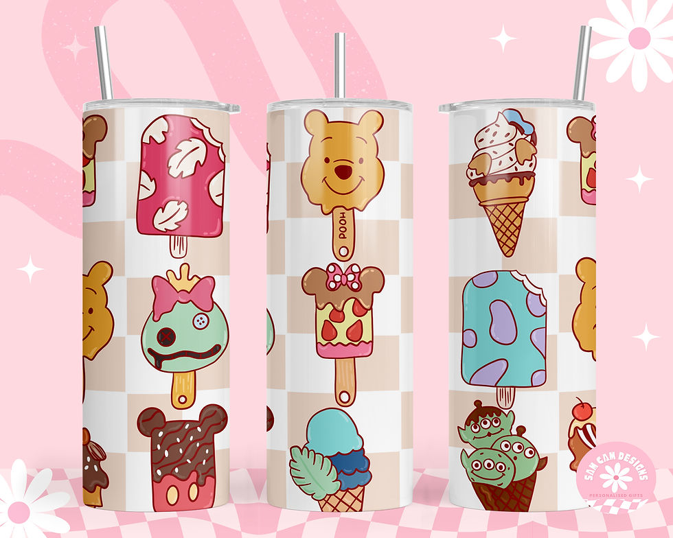 Thumbnail: 20oz Character Metal Tumblers Batch 2