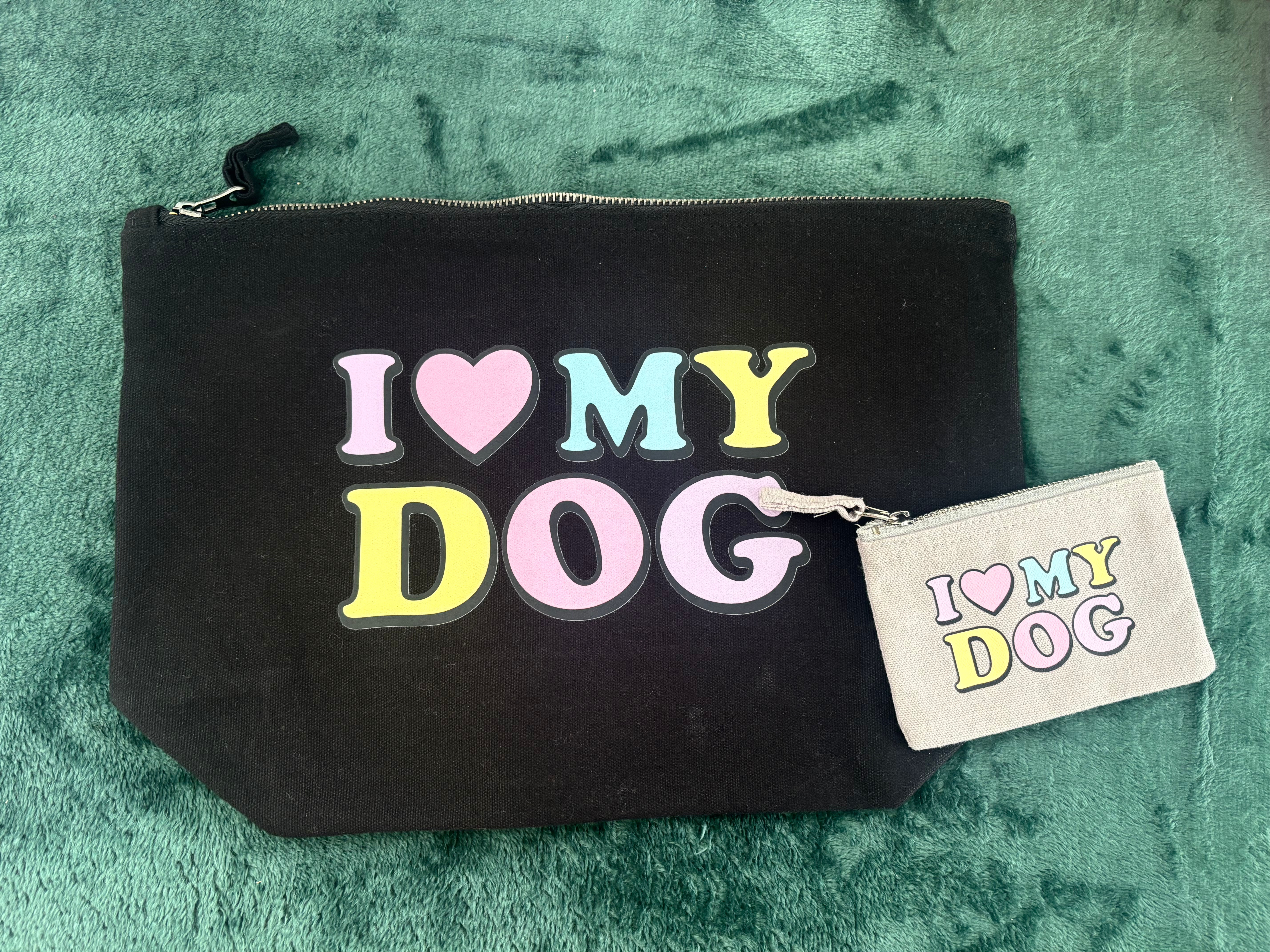 I love my dog bag and purse gift set 