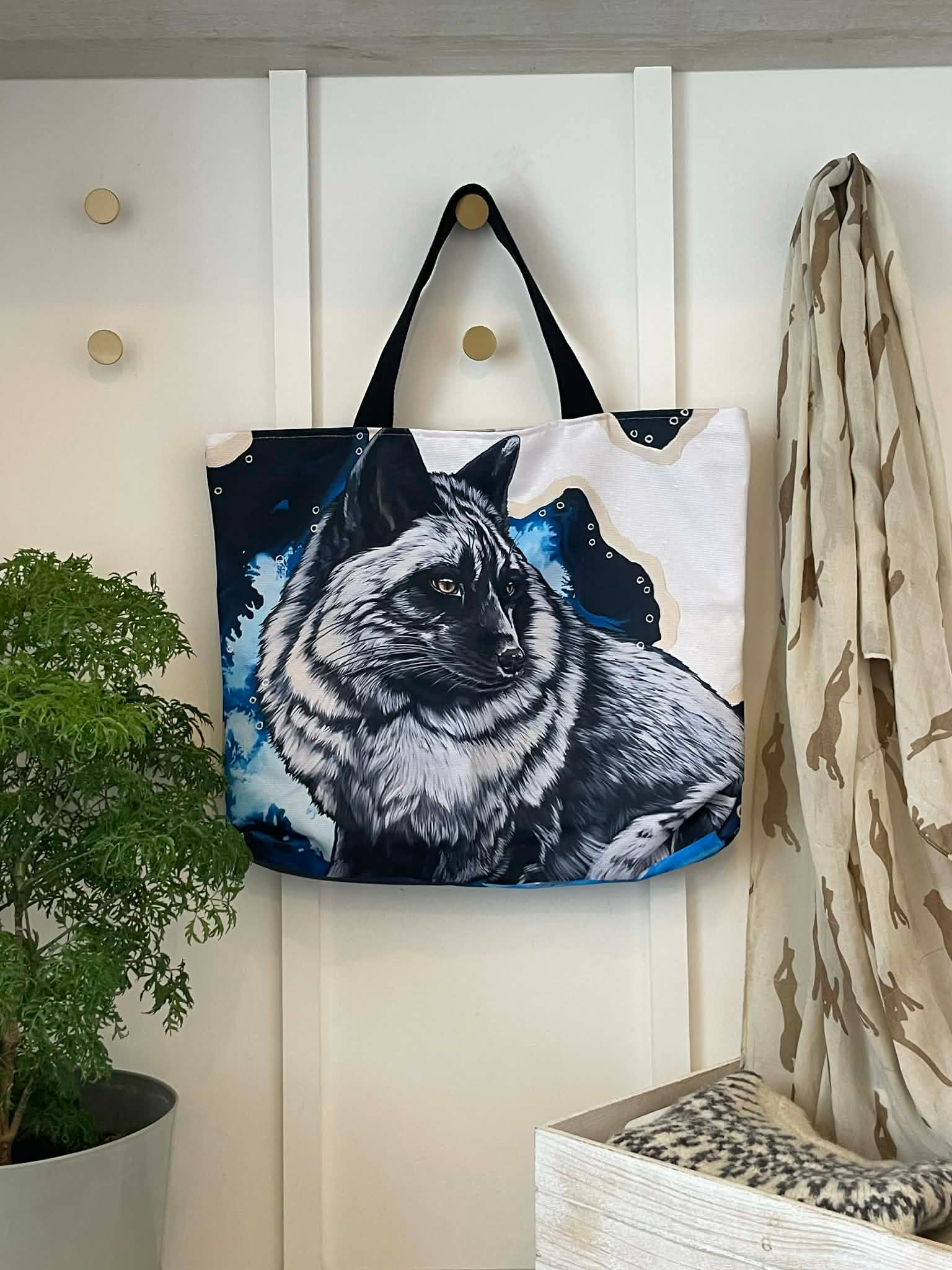 Grand sac - Renard argenté