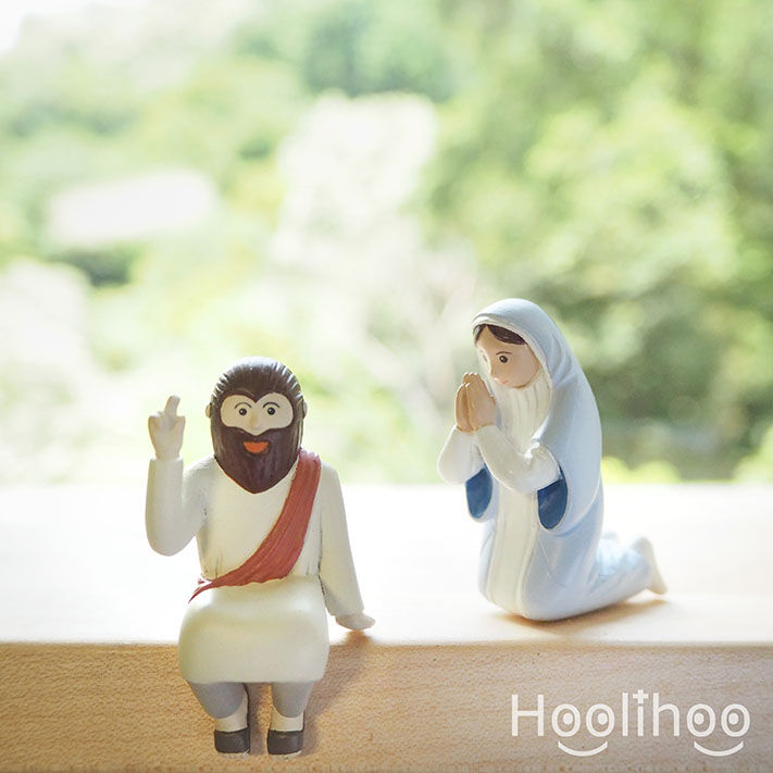 縮圖：杯子上的耶穌與瑪利亞 Jesus/ Mary on the cup