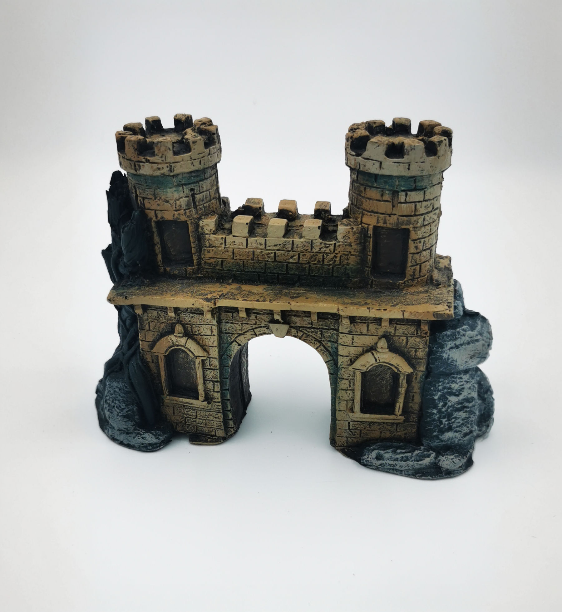 Two round castle - toy decor