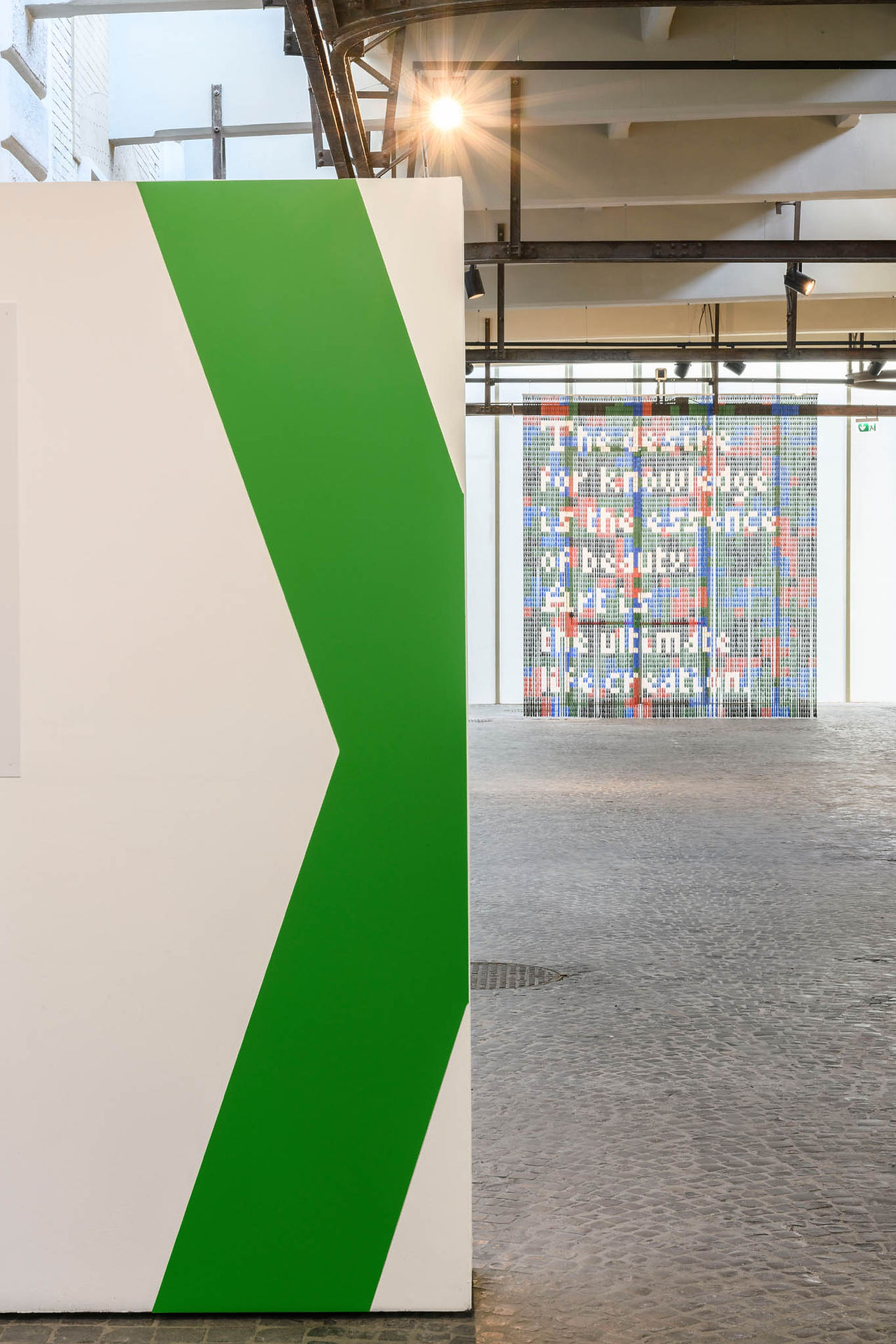 Numero Cromatico, installazione d'arte