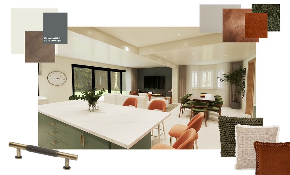Openplan Living moodboard