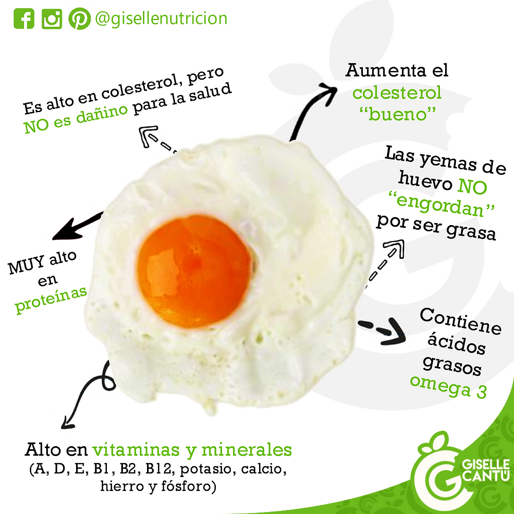 Yema de huevo: ¿sí o no?