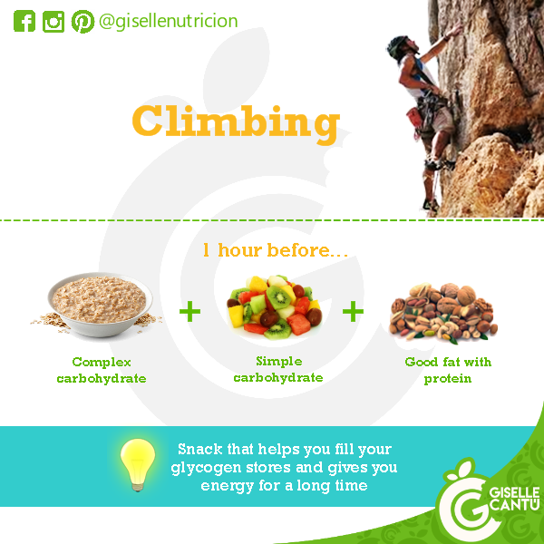 Pre-workout: Climbing