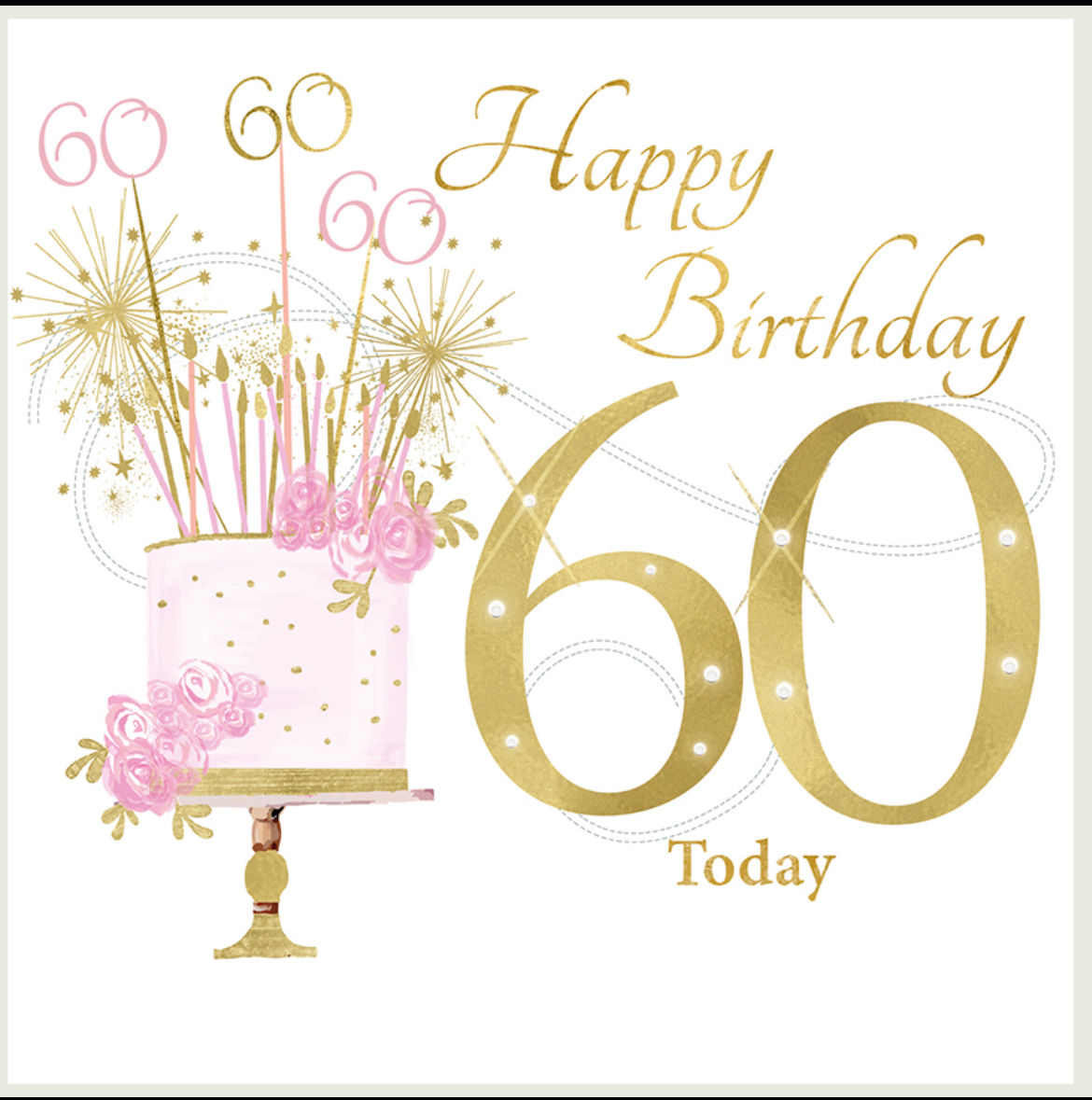 Female Age 60 -Happy Birthday 