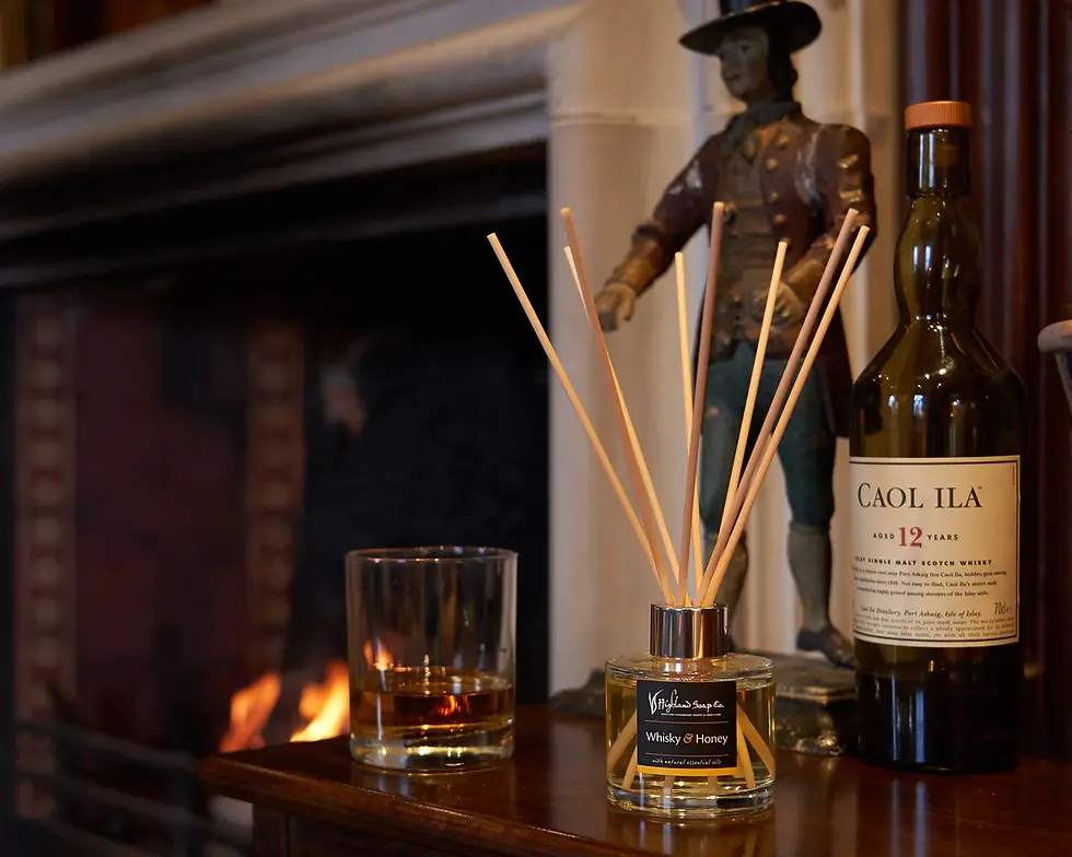 Thumbnail: The Highland Soap Company  - Whiskey & Honey Reed Diffuser