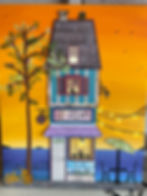 Ice Cream Shop 2D on Canvas