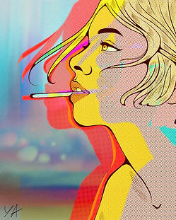 In a Haze Yara Ajeeb Art Crab Apple Literary Montreal Magazine