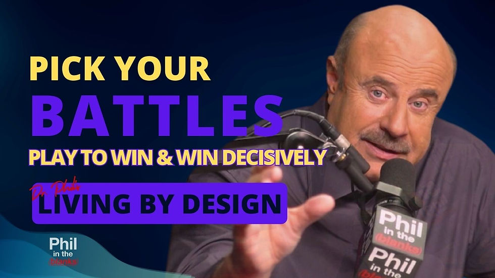 Dr. Phil Living By Design