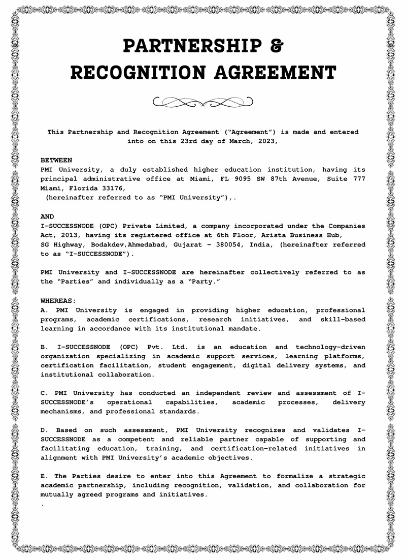 Recognition Page 1