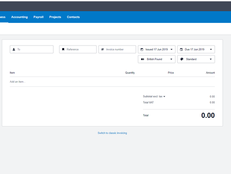 Check out the fast features in Xero's new sales invoicing