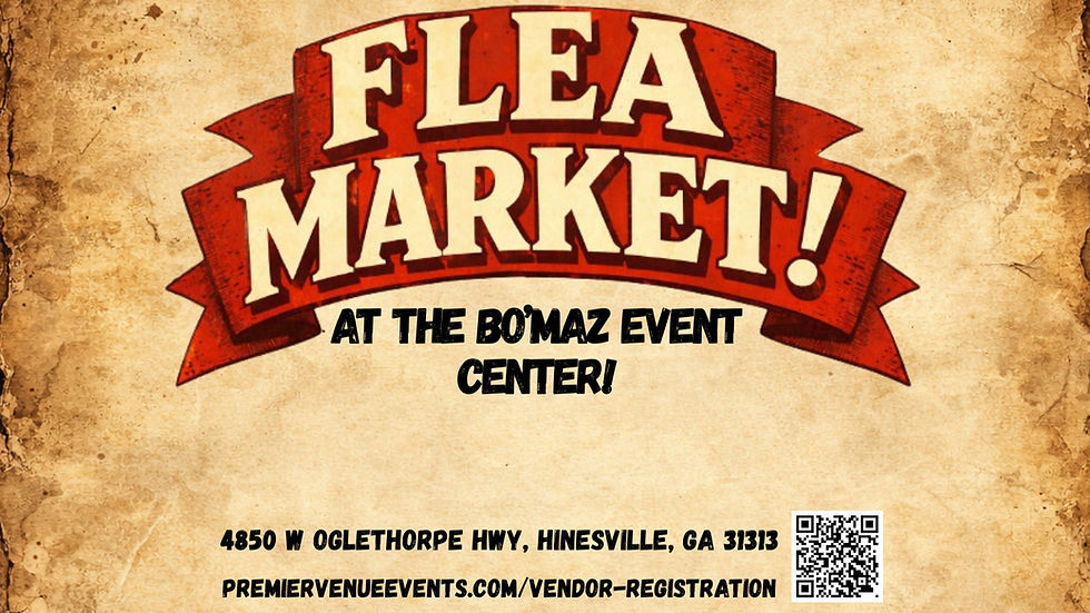 Bo'maz Community Flea Market!