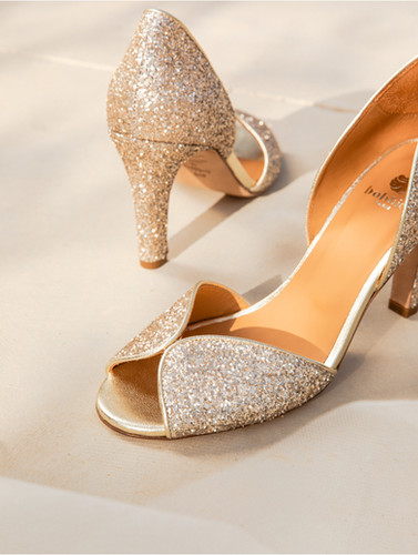 Samba Chaussure Mariage Bobbies Escarpins Paillettes Bobbies Top